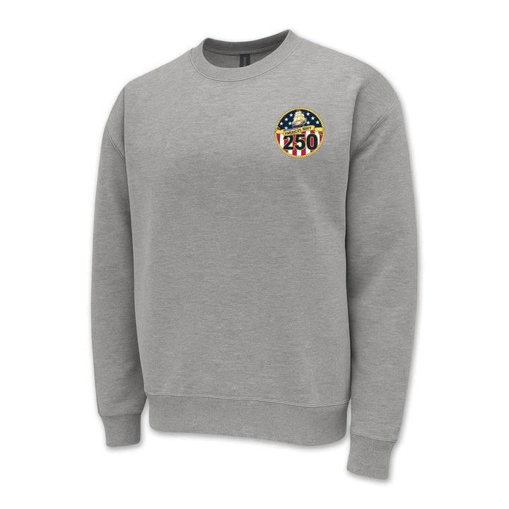 Navy 250th Anniversary Crewneck
