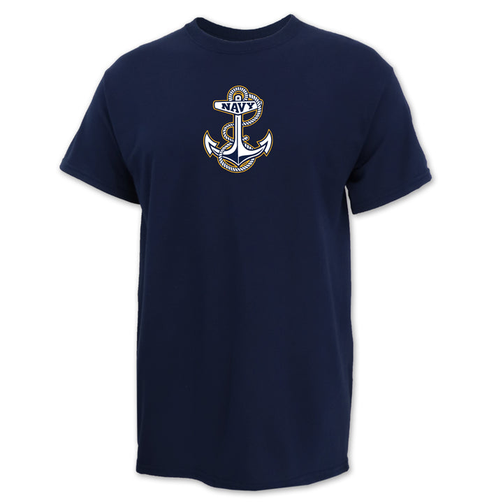 Navy Anchor USA Made T-Shirt