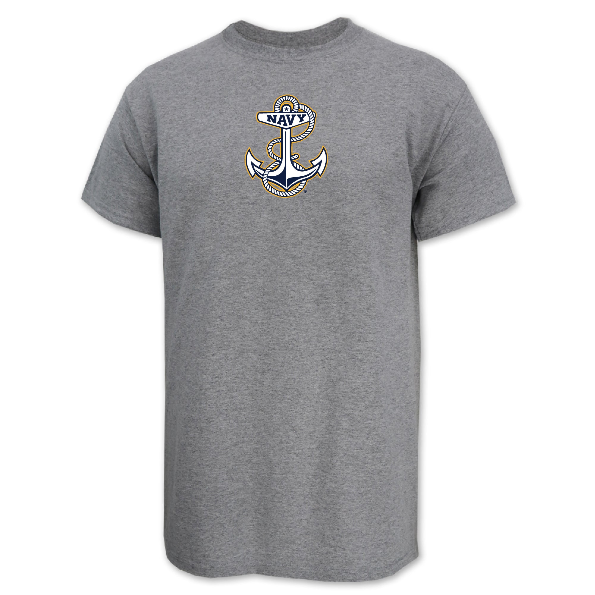 Navy Anchor USA Made T-Shirt