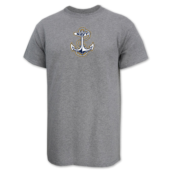 Navy Anchor USA Made T-Shirt