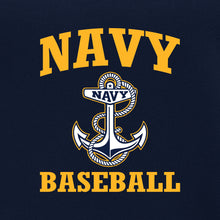 Load image into Gallery viewer, Navy Anchor Baseball Hood
