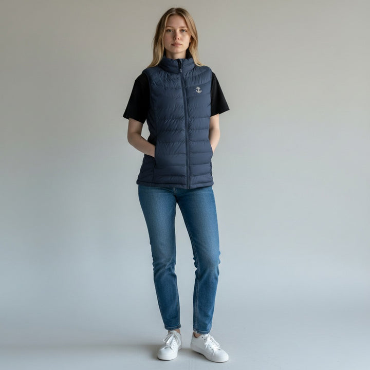 Navy Anchor Columbia Women's Powder Lite II Vest (Navy)*