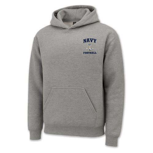 Navy Anchor Football Hood