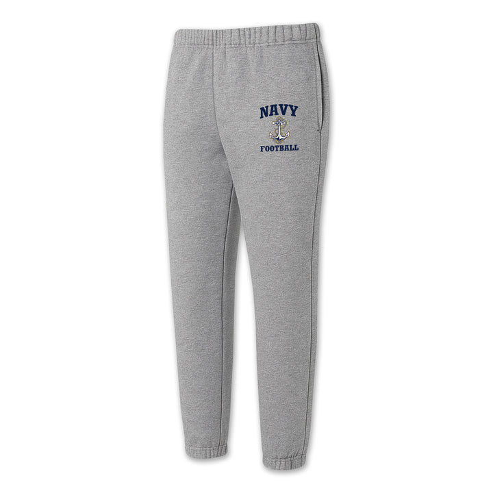 Navy Anchor Football Sweatpants
