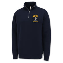 Load image into Gallery viewer, Navy Anchor Hockey 1/4 Zip