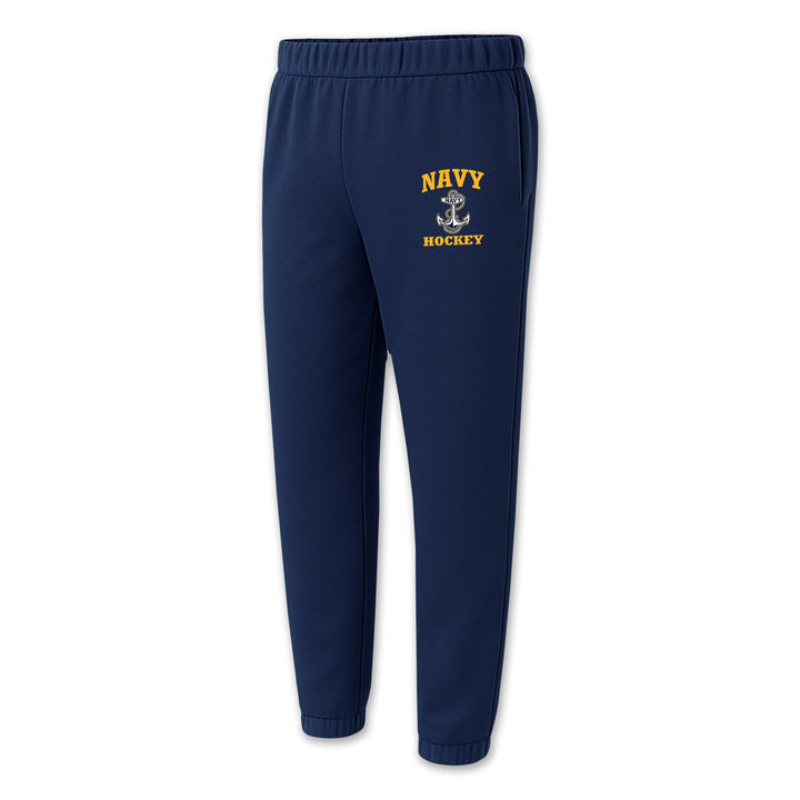 Navy Anchor Hockey Sweatpants