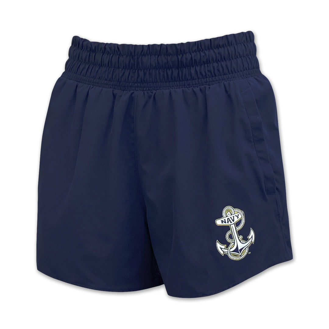 Navy Anchor Women's Under Armour Flex Woven Short (Navy)