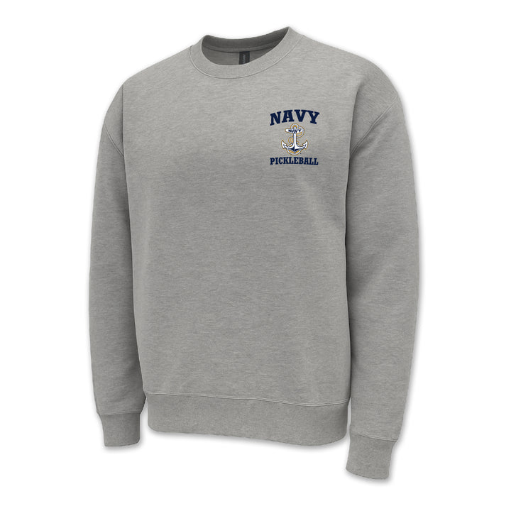 Navy Anchor Pickleball Crewneck