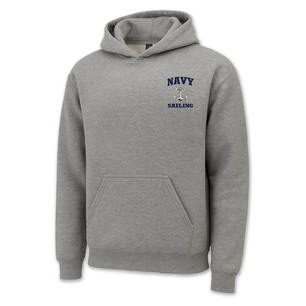 Navy Anchor Sailing Hood