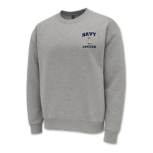 Load image into Gallery viewer, Navy Anchor Soccer Crewneck