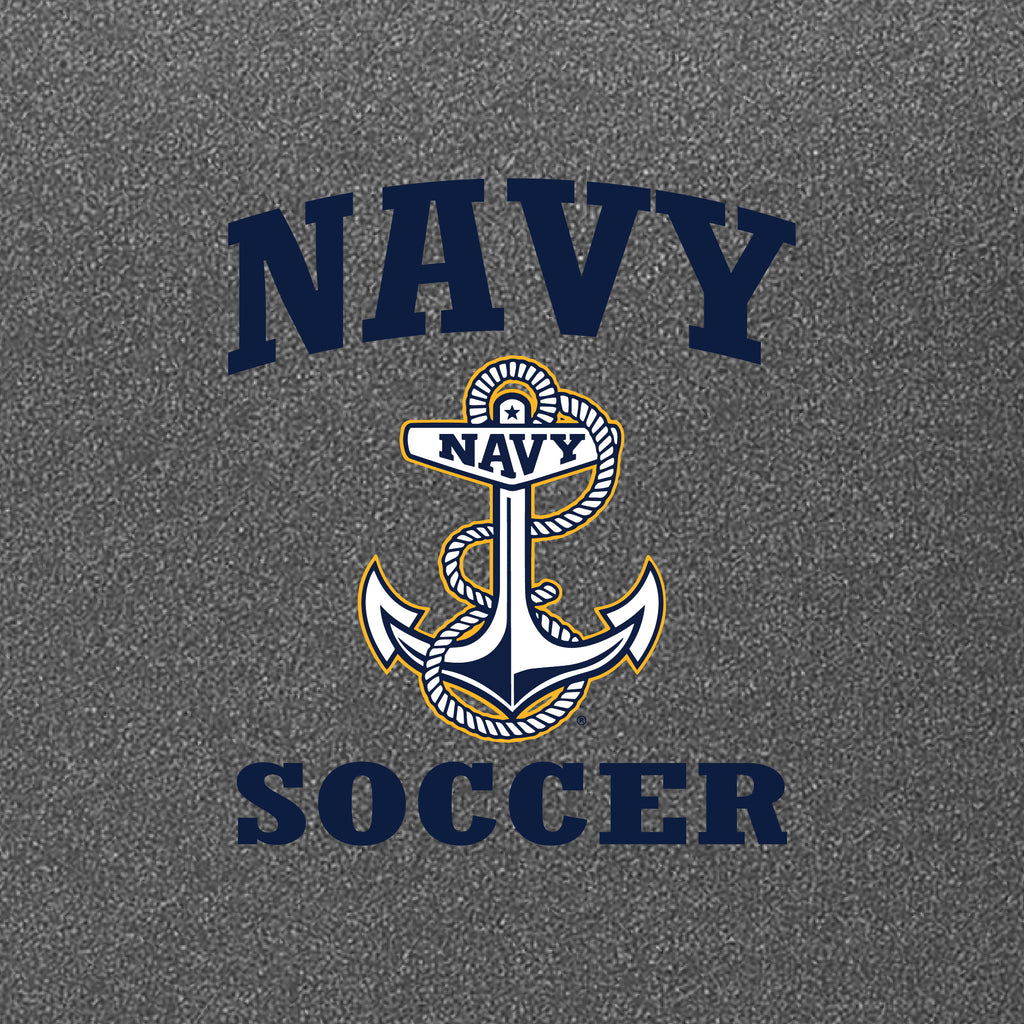 Navy Anchor Soccer Performance Hood (Grey)