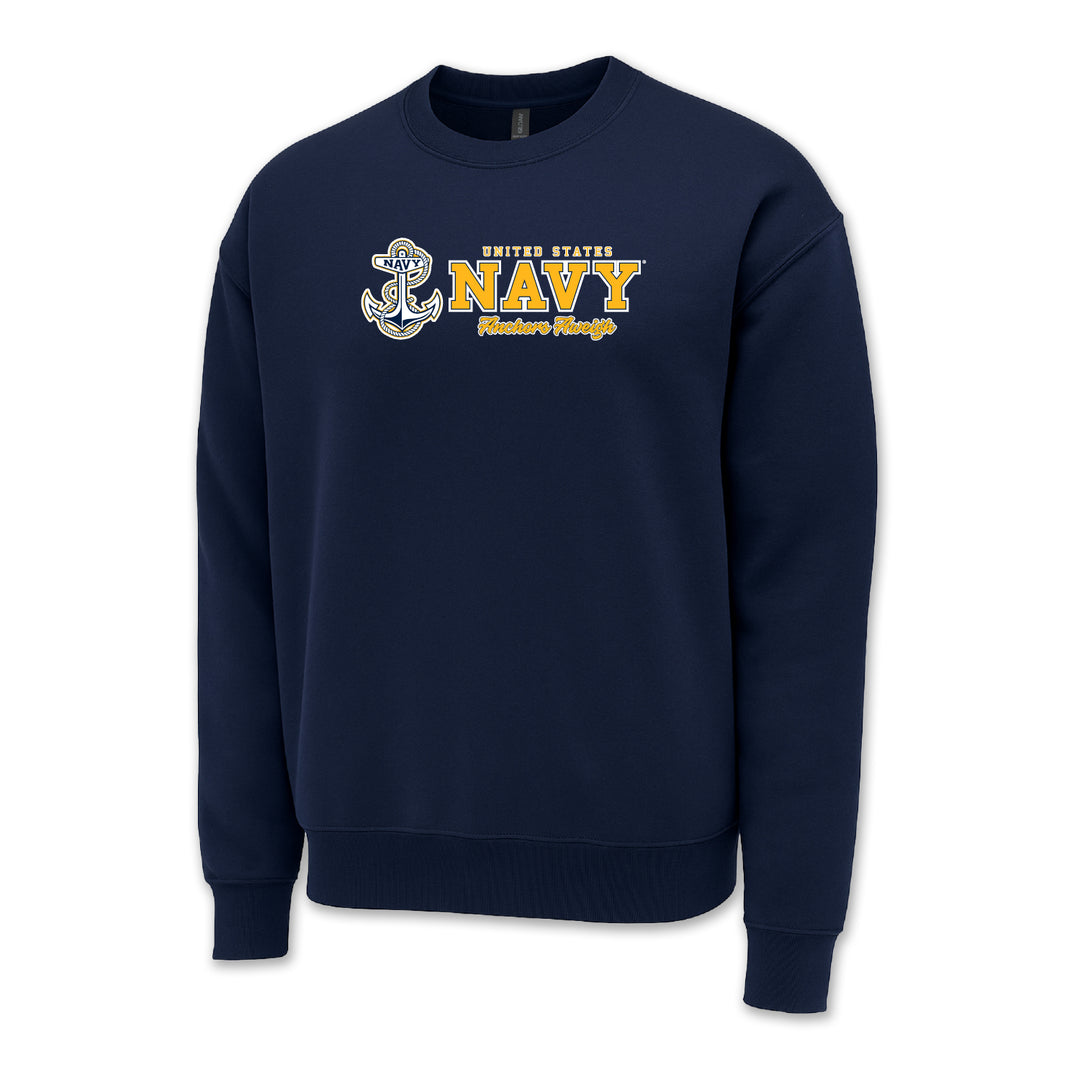 USN Anchors Aweigh Crewneck