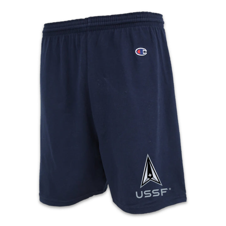 Pick Your Design Space Force Champion Cotton Shorts (Navy)