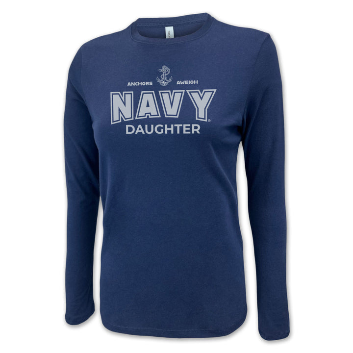 Navy Family Women's Long Sleeve T-Shirts