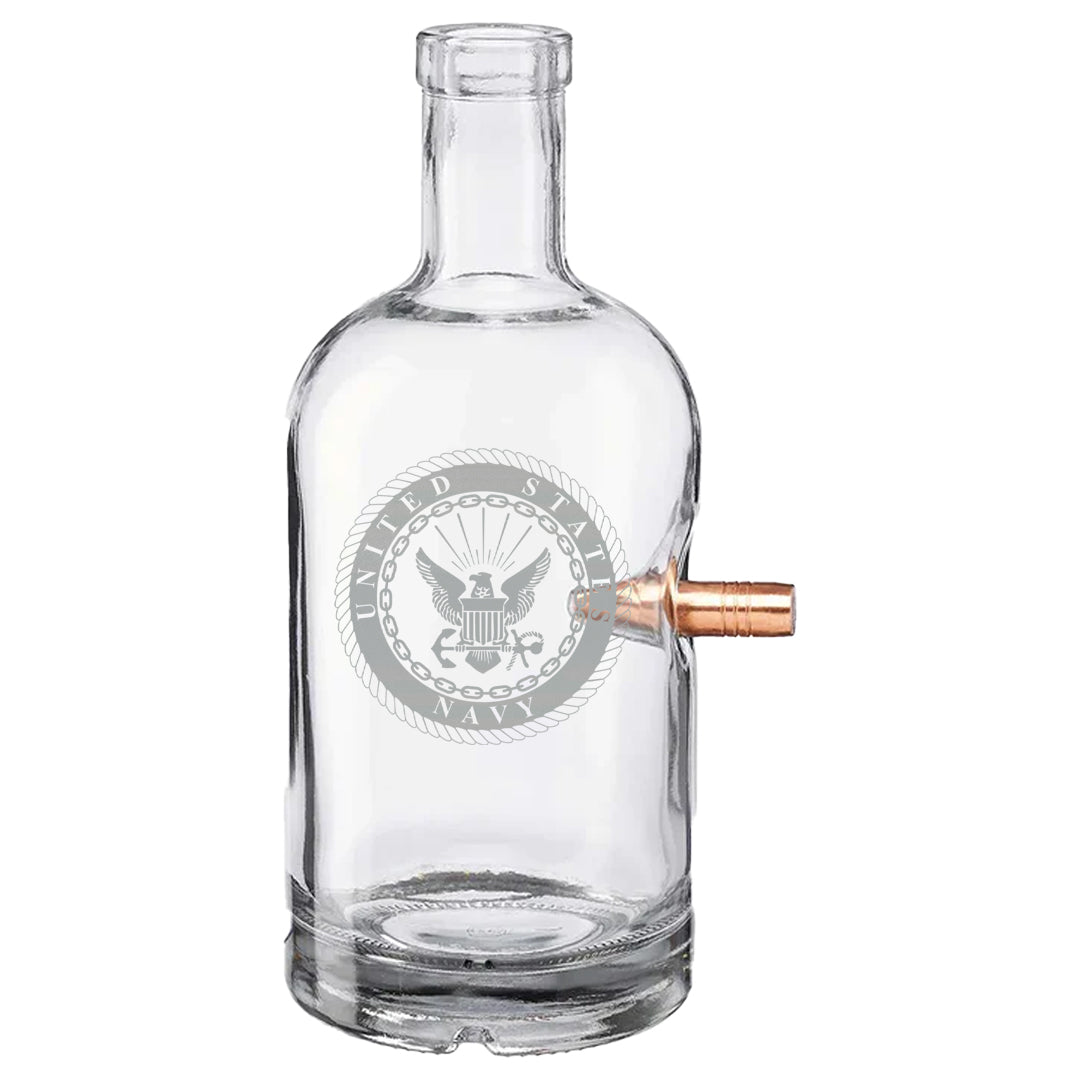 Navy Seal 50BMG Bullet 750ML Decanter