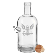 Load image into Gallery viewer, Navy Eagle Anchor 750ML Decanter