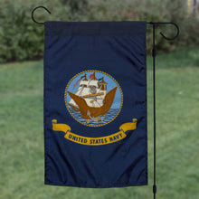 Load image into Gallery viewer, US Navy Garden Flag
