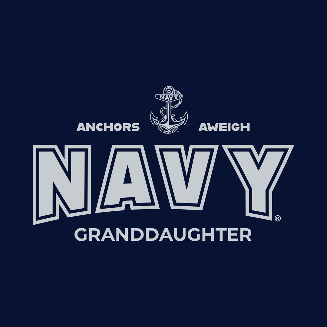 Navy Granddaughter Youth Hood (Navy)