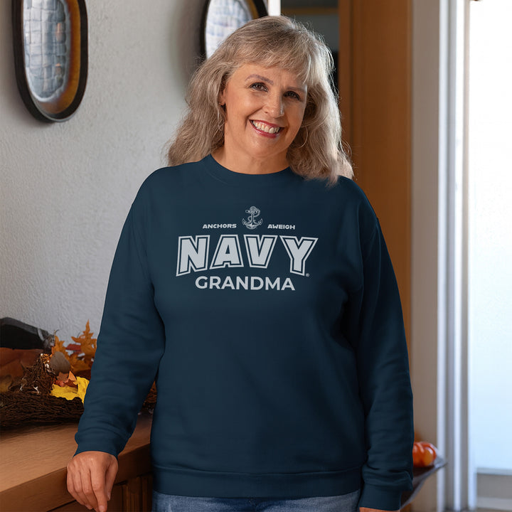 Navy Grandma Crewneck (Navy)