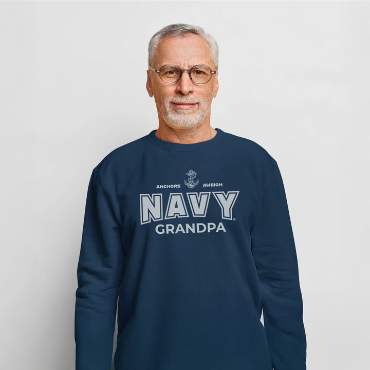Navy Grandpa Crewneck (Navy)