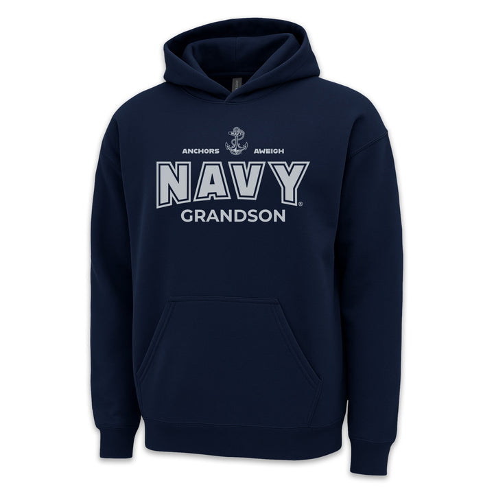 Navy Family Unisex Hooded Sweatshirts