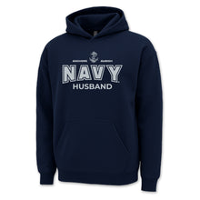 Load image into Gallery viewer, Navy Husband Hood (Navy)