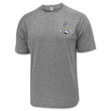 Load image into Gallery viewer, Navy Anchor Logo Performance T