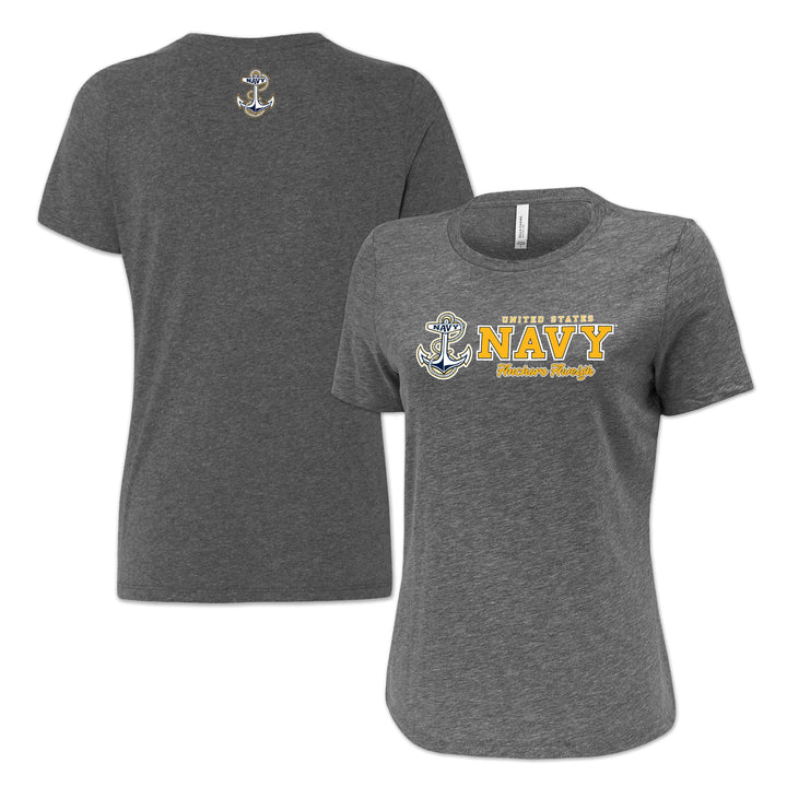 Navy Ladies Duo T-Shirt