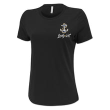 Load image into Gallery viewer, Navy Lady Vet Left Chest Logo Ladies T-Shirt