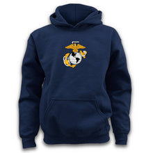 Load image into Gallery viewer, Marines Youth EGA Logo Hood