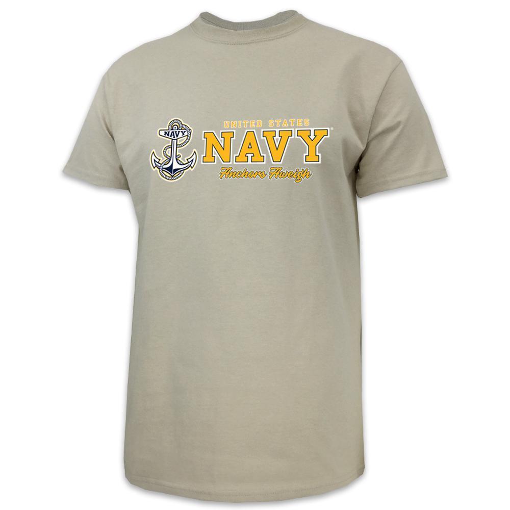 Pick Your Design Navy T-Shirt (Tan)