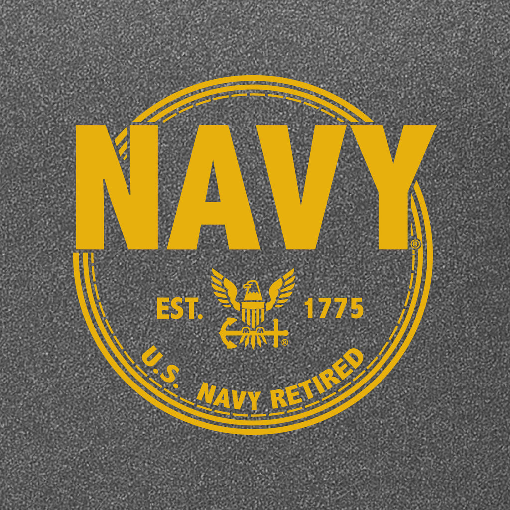 Navy Retired Left Chest Performance Hood