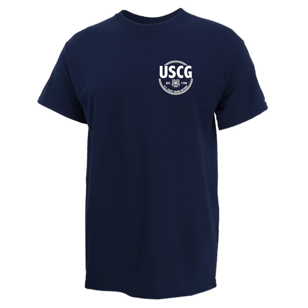 Coast Guard Retired USA Made T-Shirt