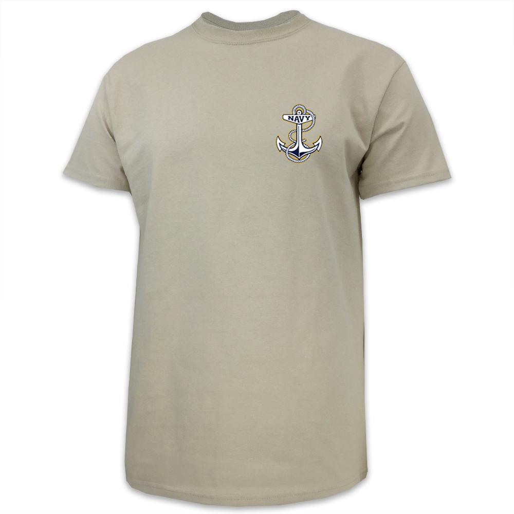 Pick Your Design Navy T-Shirt (Tan)