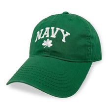 Load image into Gallery viewer, Navy Shamrock Hat