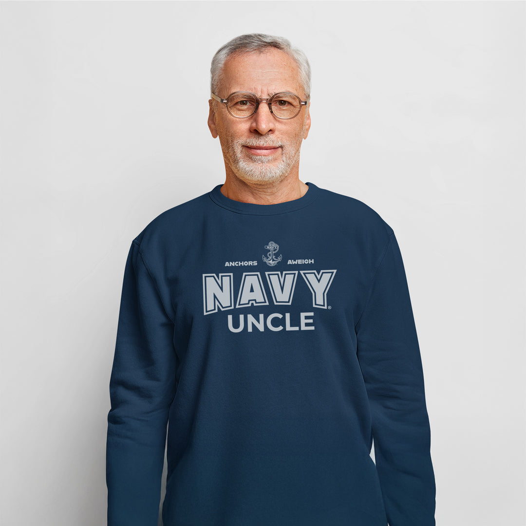 Navy Uncle Crewneck (Navy)