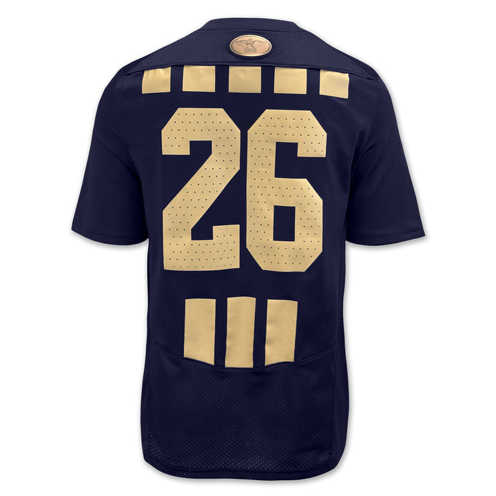 Navy Under Armour 100th Anniversary Replica Football Jersey (Navy)