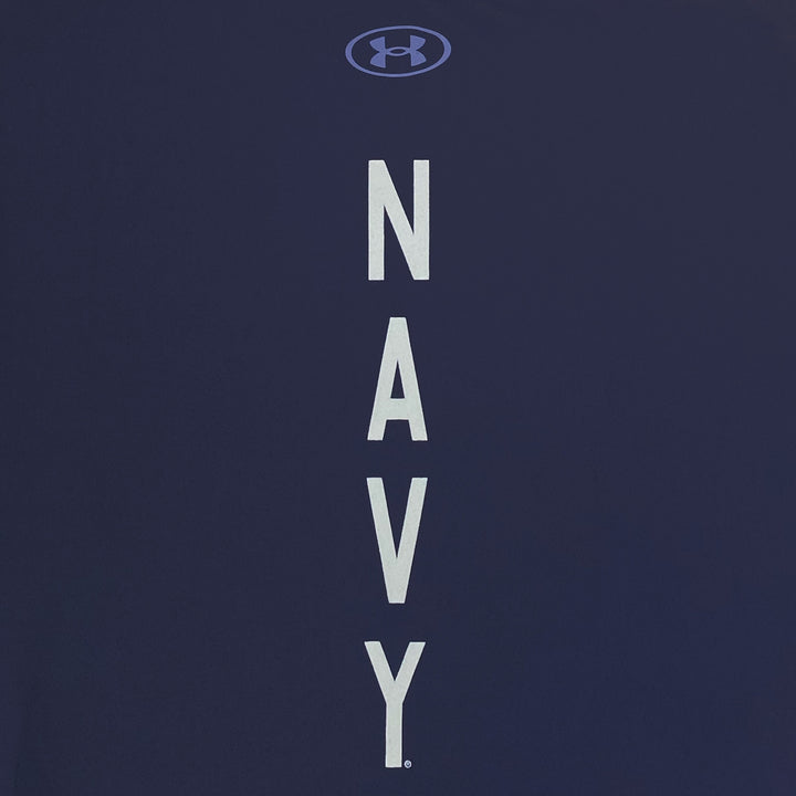 Navy Under Armour Anchor Silent Service Spine Tech T-Shirt (Navy)