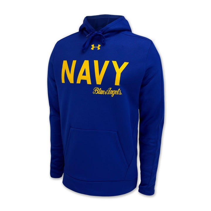 Navy Under Armour Blue Angels Armour Fleece Hood (Royal)