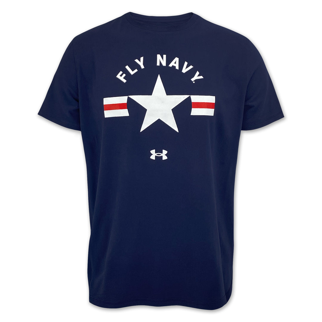 Navy Under Armour Fly Navy T-Shirt (Navy)