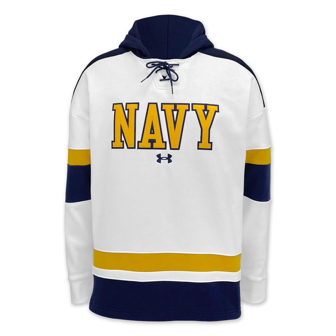Navy Under Armour Hockey Hood