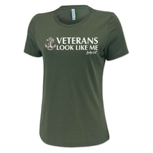 Load image into Gallery viewer, Navy Vet Looks Like Me Ladies T-Shirt