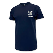 Load image into Gallery viewer, Navy Veteran Flag T-Shirt (Navy)