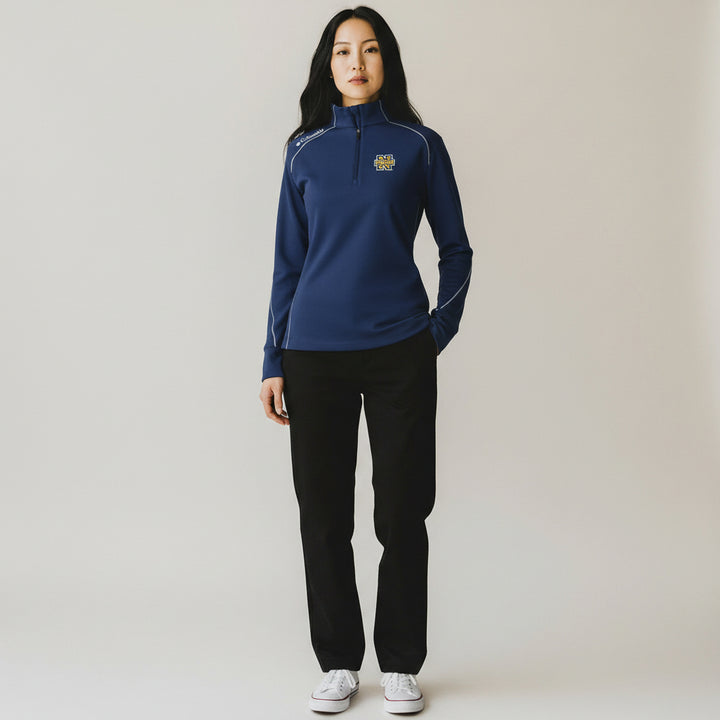 Navy Women's Columbia Shotgun 1/4 Zip Pullover*