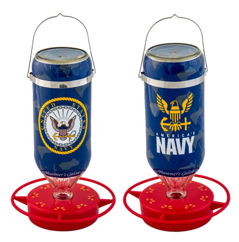 Navy Hummingbird Feeder