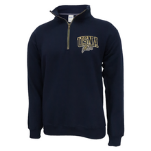 Load image into Gallery viewer, USNA Left Chest Embroidered 1/4 Zip