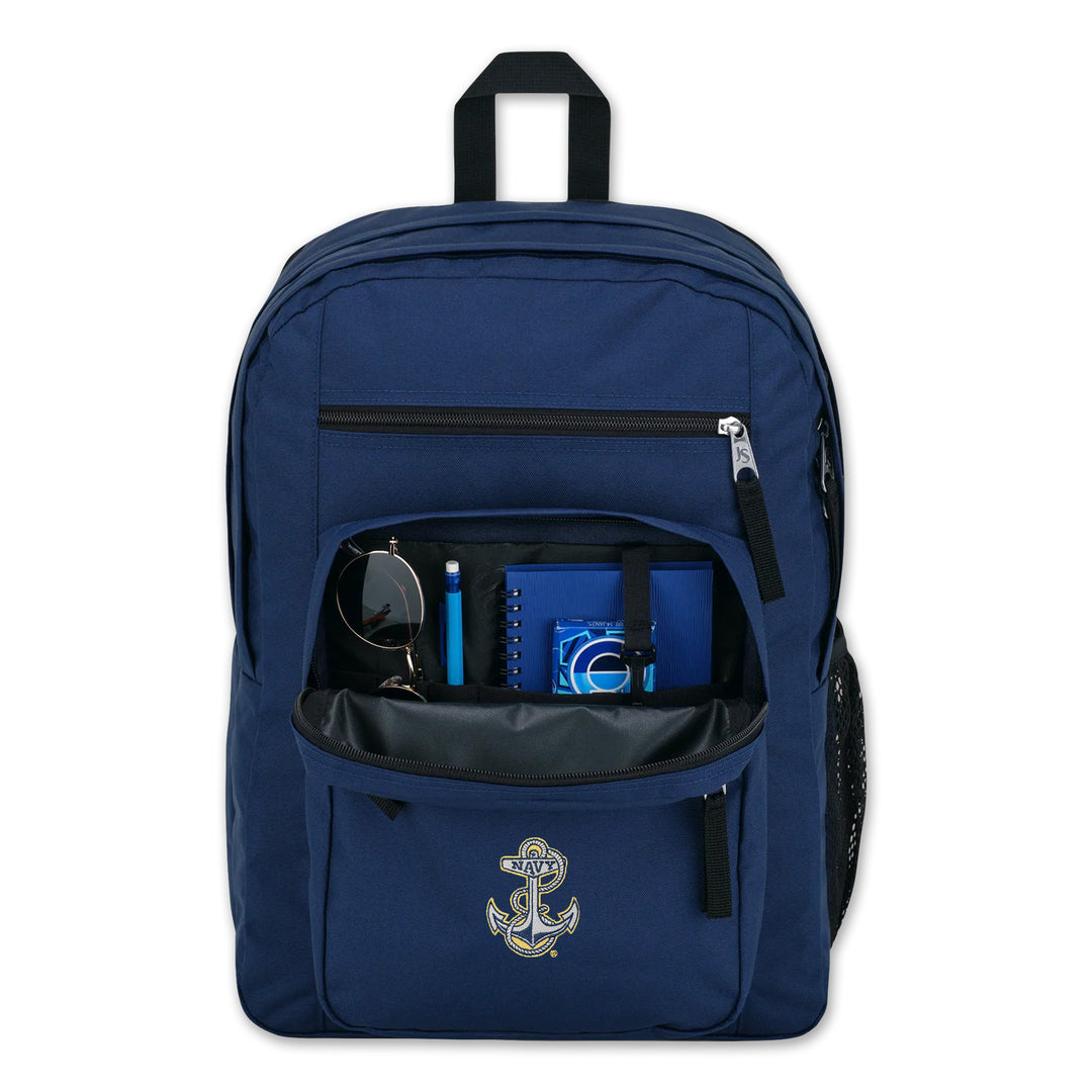 Navy JanSport Big Student Backpack (Navy)