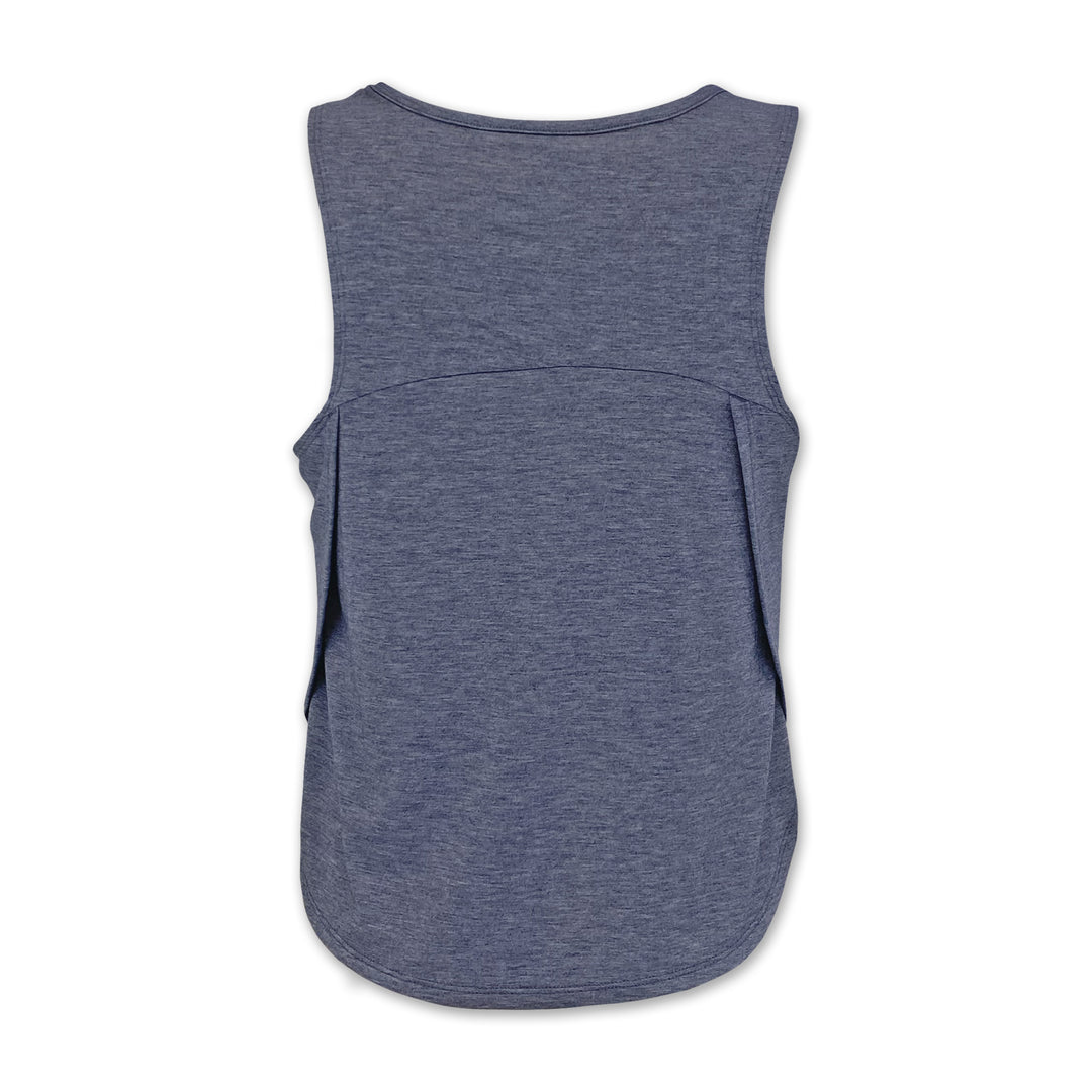 Coast Guard Ladies Under Armour Breezy Sport Tank (Navy)