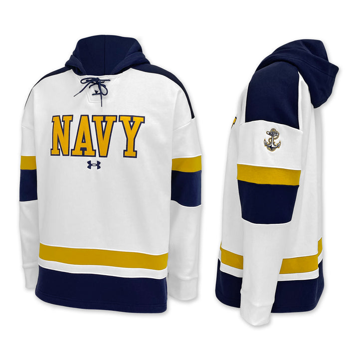 Navy Under Armour Hockey Hood