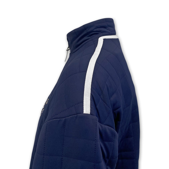 Navy Under Armour Quilted 1/4 Zip Pullover (Navy)